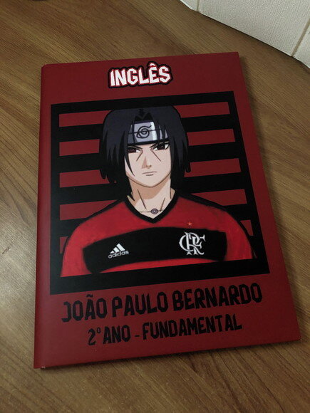 Caderno Alibombom Anime Flamengo (capa Dura)
