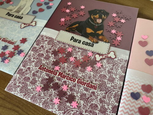 Caderno Alibombom Doguinhos/pets (plastificado)