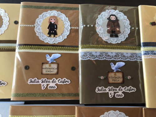 Caderno Alibombom Harry Potter (plastificado)