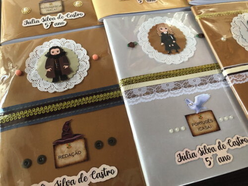 Caderno Alibombom Harry Potter (plastificado)