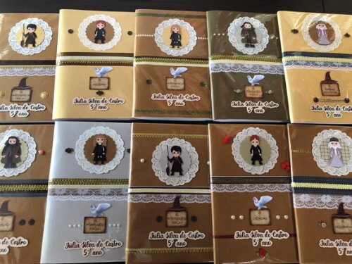 Caderno Alibombom Harry Potter (plastificado)
