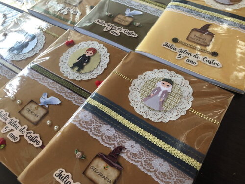 Caderno Alibombom Harry Potter (plastificado)