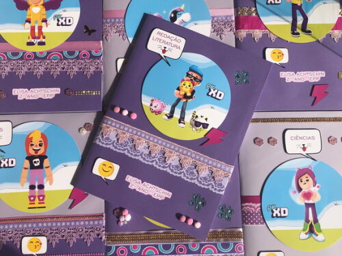 Caderno Alibombom Pk Xd