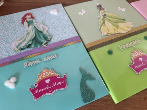 Caderno Alibombom Princesas Disney (capa Dura)