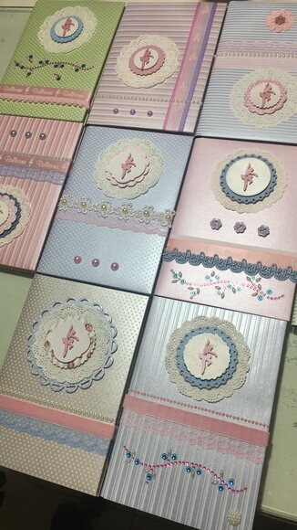 Caderno Brochura Bailarina Luxo