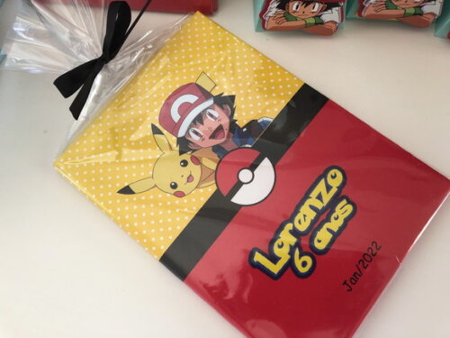 Caderno Brochura Pokémon Simples