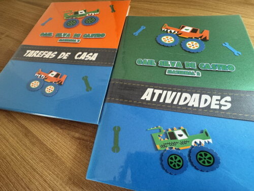 Caderno Brochurão Monster Truck (plastificado)