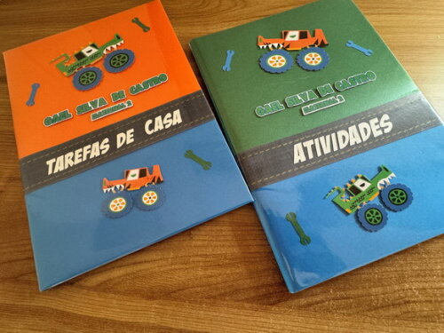 Caderno Brochurão Monster Truck (plastificado)