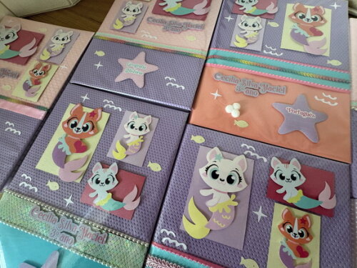 Caderno Brochurão Pet Sereia (plastificado)