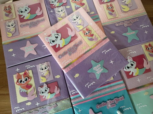 Caderno Brochurão Pet Sereia (plastificado)