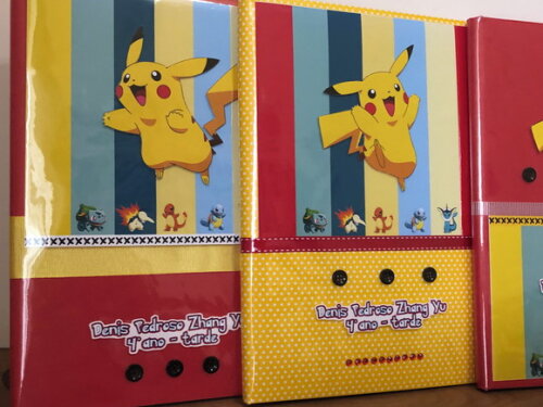 Caderno Brochurão Pikachu Pokémon (plastificado)