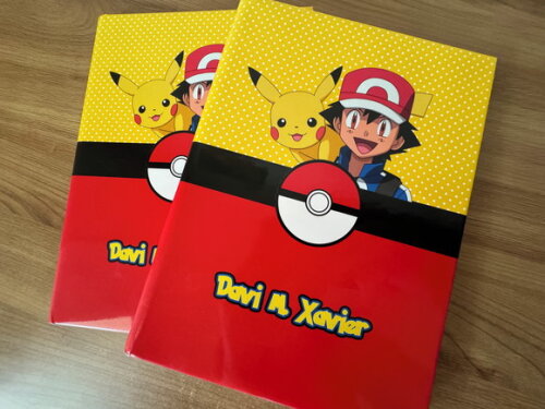 Caderno Brochurão Pokémon Simples
