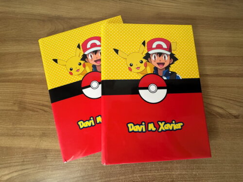Caderno Brochurão Pokémon Simples