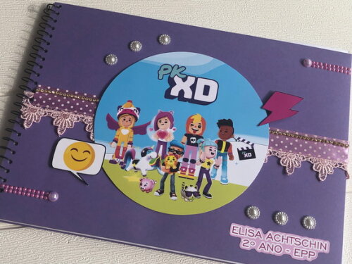 Caderno Desenho Pk Xd Luxo