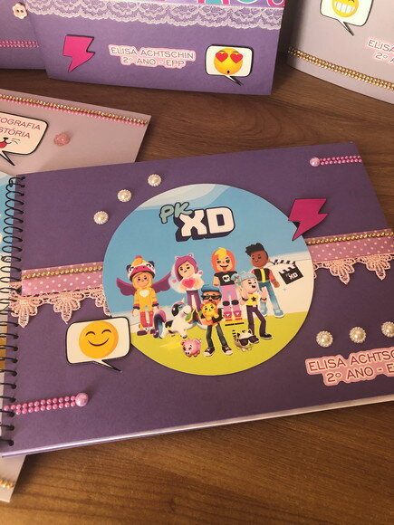 Caderno Desenho Pk Xd Luxo