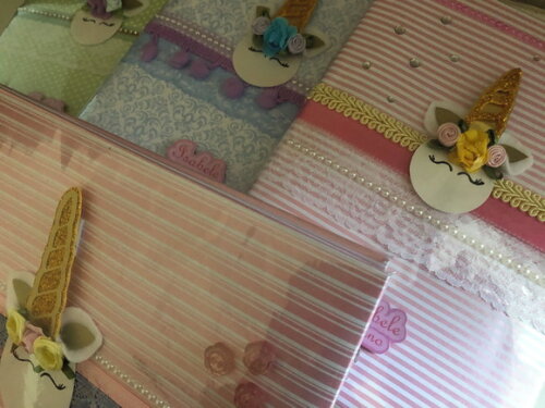 Caderno Desenho Unicórnio Luxo (plastificado)