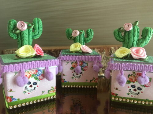 Caixinha acrílica Luxo Frida Kahlo