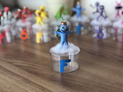Caixinha Acrílica Luxo Rainbow Friends