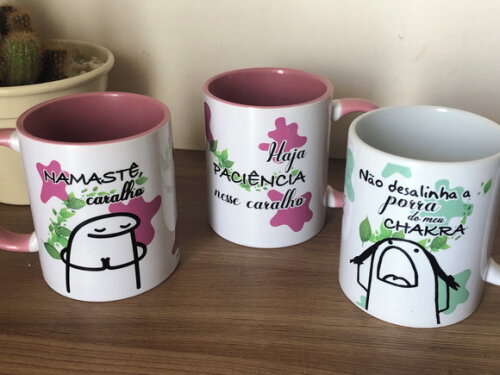 Caneca Porcelana Chakra Flork Bento