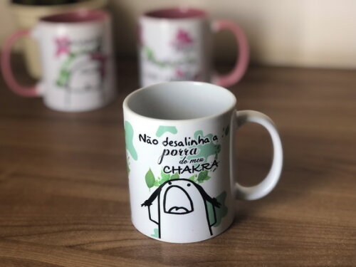 Caneca Porcelana Chakra Flork Bento
