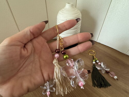 Chaveiro Luxo Pingente Acrílico+ Tassel 10 un