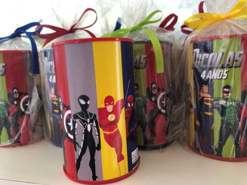 Cofrinho Plástico Embalado Vingadores/avengers