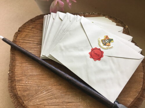 Convite Harry Potter Carta de Hogwarts