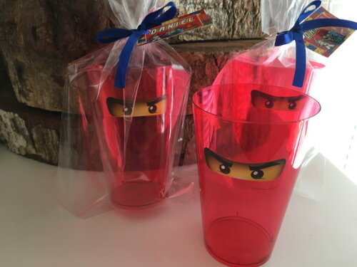 Copo Acrílico 200ml Ninjago