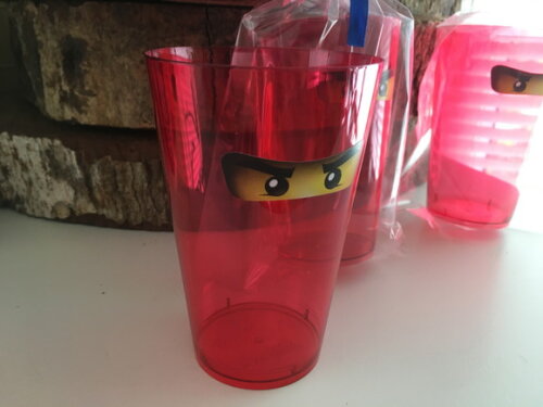 Copo Acrílico 200ml Ninjago
