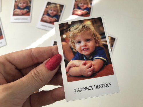 Ímã de Geladeira Polaroid