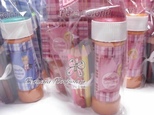 Kit brincadeira Barbie Escola de Princesas