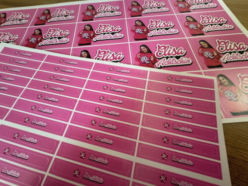 Kit de Etiquetas vinil Emilly Vick