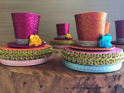 Kit Latas luxo Circo 6 Peças