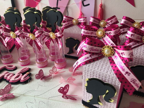 Kit Festa luxo Barbie 27 Peças