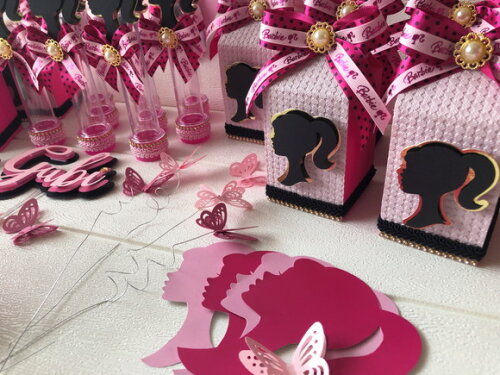 Kit Festa luxo Barbie 27 Peças