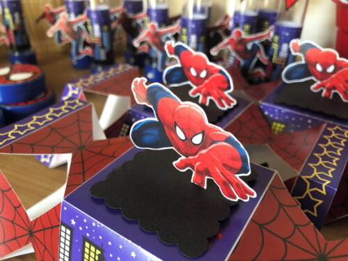 Kit Festa Homem Aranha 36 Peças
