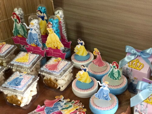 Kit Festa Princesas Disney 66 Peças