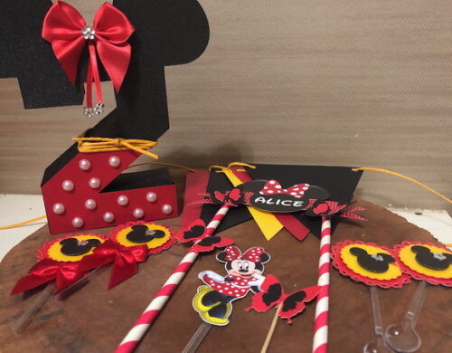 Kit Festa Minnie Vermelha