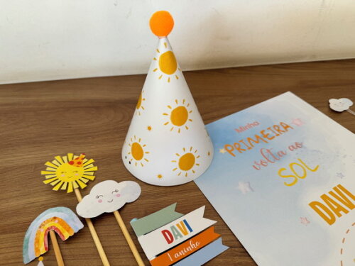 Kit Festa Primeira Volta ao Sol