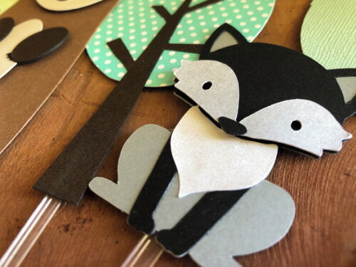 Kit Toppers Animais da Montanha