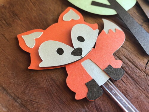 Kit Toppers Animais da Montanha