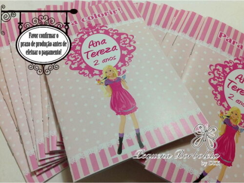 Livrinho Colorir Barbie