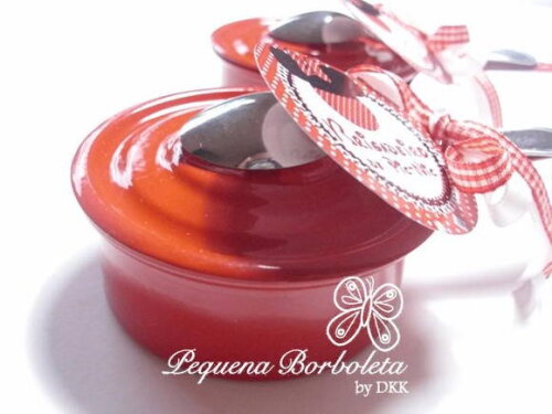 Panelinha Esmaltada Minnie Vermelha
