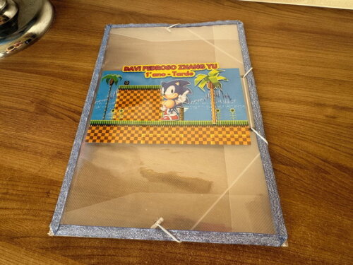 Pasta Brasil Sonic Luxo (plastificada)