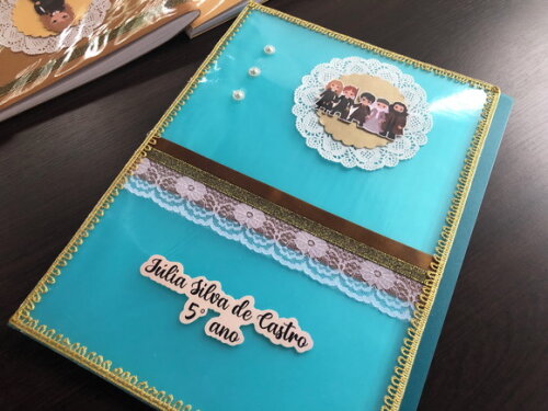 Pasta Catálogo Clear Book Harry Potter (plastificada)