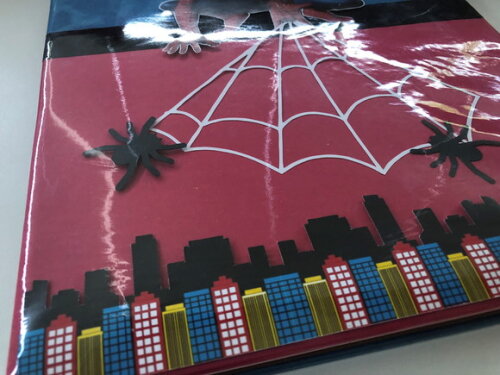 Pasta Catálogo Homem Aranha (plastificada)