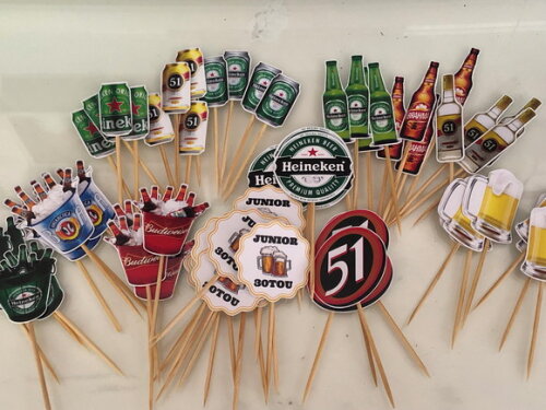 Pin Simples Boteco - 30 Unid