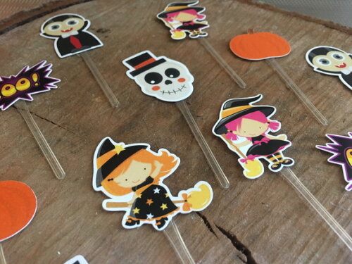 Pin Simples Halloween- 30 Unid