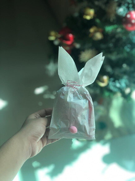 Saquinho de Papel Coelhinho Páscoa 10 Unidades