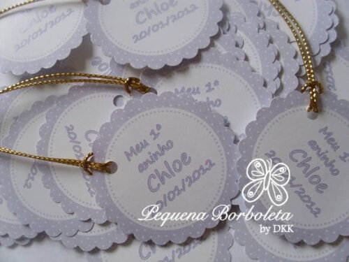 Tag Simples 3,8cm Lilás